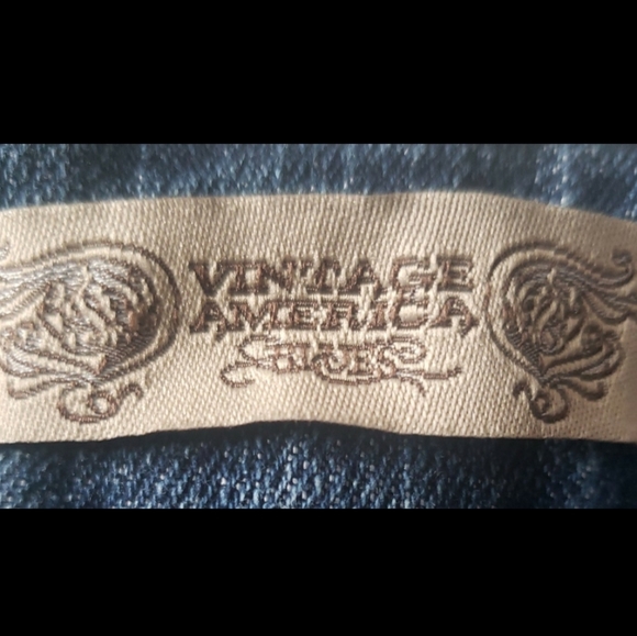 Vintage America Blues Boho crop jeans - Picture 5 of 7